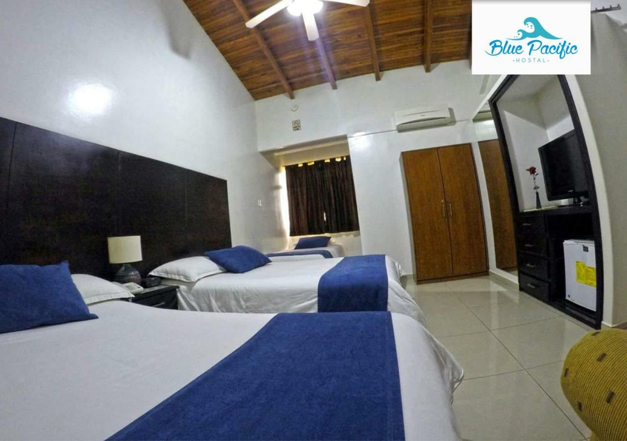 Hostal Blue Pacific Манта Экстерьер фото