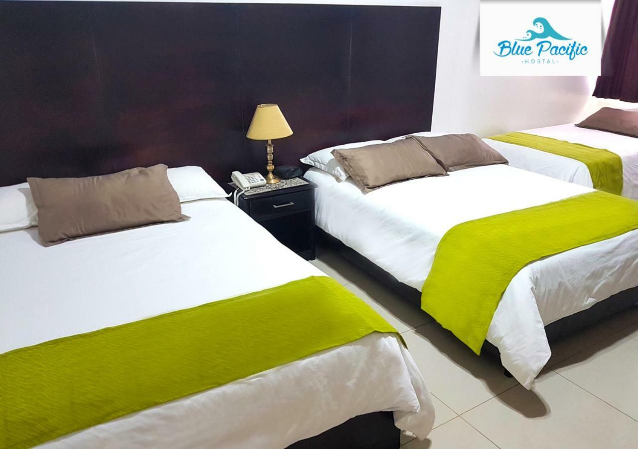 Hostal Blue Pacific Манта Экстерьер фото